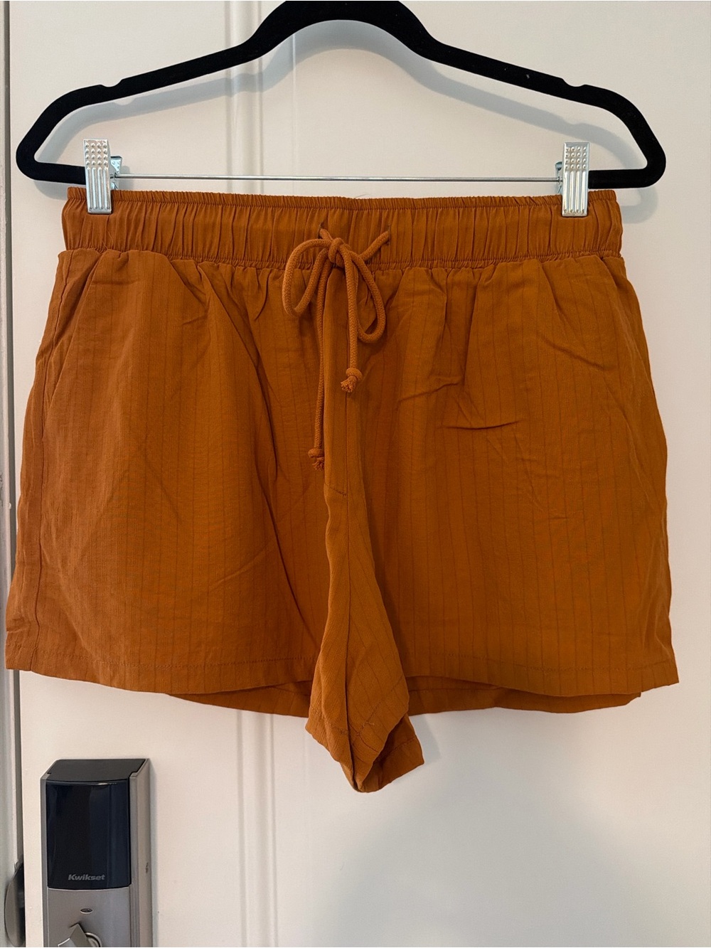 Forever 21 Women's Rust Drawstring Shorts